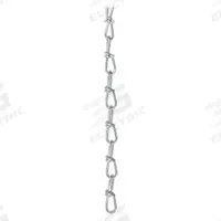 PEERLESS Double Loop Chain: Carbon Steel, 365 lb Working Load Limit, Double Loop, 100 ft Overall Lg (MPN 7014032). Key specifications — Brand: PEERLESS; Item Trade Size: 4/0.