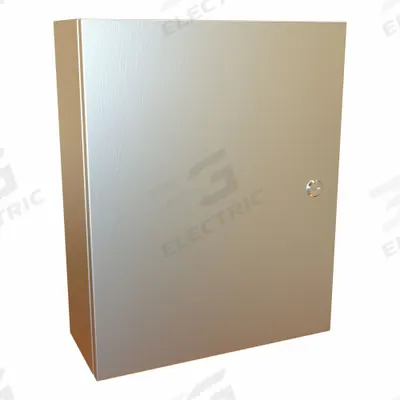HAMMOND Electrical Enclosure: 316 Stainless Steel, 20 in x 16 in x 6 in, NEMA 12/13/3R/4/4X - Stainless Steel Enclosures
