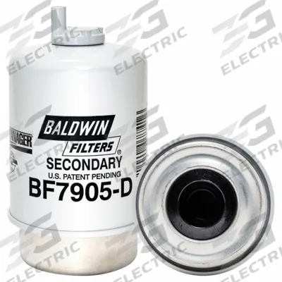 BALDWIN FILTERS Fuel Filter: Cartridge, 6 in Overall Lg, 3 5/16 in Outside Dia - Can-Type Fuel/Water Separators