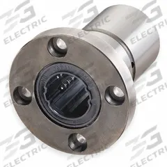 NB Ball Spline Nut: 13 mm Inside Dia, SSPF (MPN SSPF 13A). Key specifications — Lubrication: Oil Hole; Material: Carbon Steel/Resin; Brand: NB.