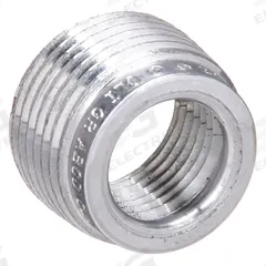 APPLETON ELECTRIC Reducing Bushing - Haz Loc: Aluminum, 1 1/4 in_3 in Trade Size (MPN RB300-125A). Key specifications — Reduction Size: 3 in to 1-1/4 in; Brand: APPLETON ELECTRIC.