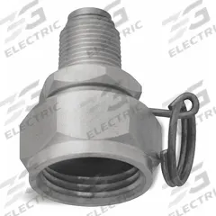 SANI-LAV Nozzle and Hose Adapter: Stainless Steel, Stainless, 1 3/4 in Overall Lg, GHT (MPN N12S). Key specifications — Inlet Connection Type: GHT; Brand: SANI-LAV; Color/Finish: Stainless; Material: Stainless Steel; Product Type: Hose Adapter.