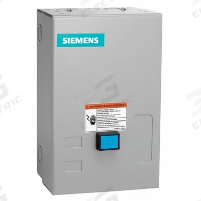 SIEMENS NEMA Magnetic Motor Starter: Non-Reversing, 3 Poles, NEMA Size 2-1/2 - Enclosed Non-Reversing Starters with Electronic Overloads
