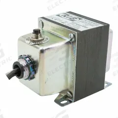FUNCTIONAL DEVICES INC / RIB Class 2 Transformer: 96 VA Power Rating, 120V AC, 24V AC, Foot/Hub (MPN TR100VA001). Key specifications — Brand: FUNCTIONAL DEVICES INC / RIB; Connection - Primary: Wire Lead; Connection - Secondary: Wire Lead; Input Voltage: 120V AC; Mounting: Foot; Output Voltage: 24V AC.