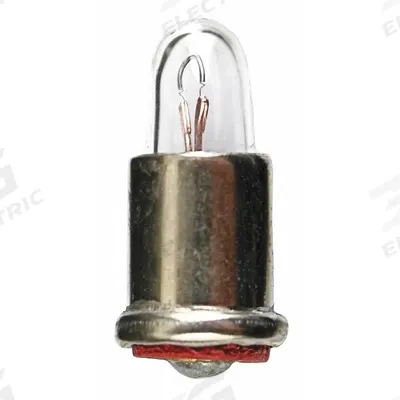 APPROVED VENDOR Incandescent Bulb: Incandescent, Single Contact Midget Flanged (SX6s) - SX6s Midget Flanged Base Lamps