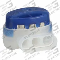 3M Insulation Displacement Connector: 3 Ports, Blue, 22 AWG – 14 AWG Run Size Range, 600 V (MPN 314-BIN). Key specifications — attr1308123: 3M; attr1351571: Yes.