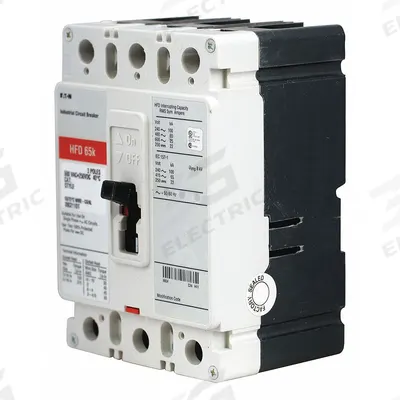 EATON Molded Case Circuit Breaker: 175 A Amps, 100kA at 240V AC, Fixed, ABC, Load Side Lug - FD-Frame Eaton Molded Case Circuit Breakers