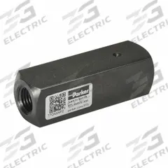 PARKER Flow Control Valve: 5,000 psi, 15 gpm, #10, SAE O-Ring Boss (MPN C1020S). Key specifications — Body Material: Steel; Outlet Connection Type: SAE O-Ring Boss; Brand: PARKER; Inlet Connection Type: SAE O-Ring Boss.