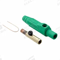 Single Pole Inline: Female, Green, 600V AC/600V DC, 140 A, Crimp Tube Termination, 15 Series (MPN 15D24-UG). Key specifications — Gender: Female; Series: 15; Brand: LEVITON.