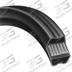 BANDO Wedge V-Belt: BB, BB63, 65.9 in Outside Lg, 21/32 in Top Wd, 17/32 in Thick, 66 in Nominal Lg. Key specifications — Brand: BANDO; Industry Number: BB63.