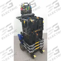 MOBILE SHOP Tool Cart, Pro Model: Black, 20 in Wd, 28 in Dp, 40 in Ht, Padlockable, 0 Drawers (MPN MS-CEC-PRO). Key specifications — attr1116771: Sockets and Accessories; attr1116772: MOBILE SHOP; attr1116768: Padlockable.