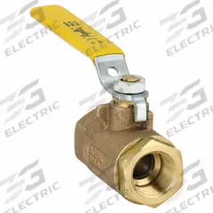 APOLLO Manual Two-Way Ball Valve: 3/4 in, Bronze, Straight, FNPT x FNPT, 600 psi Max. Pressure (CWP) (MPN 70-104-41). Key specifications — Brand: APOLLO; Handle: Lever.
