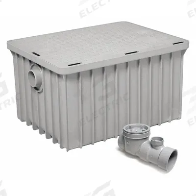 ENDURA Grease Interceptor: 70 lb Capacity, 35 gpm Flow Rate, 31 1/4 in Overall Wd - Grease Interceptors