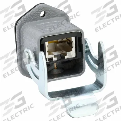 HARTING Han 3A RJ45 Panel Feed-Through: RJ45, Cat6, Data, 8 Poles, Straight, Panel-Mount - Device-Side RJ45 Connectors & Couplers