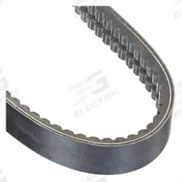 CONTINENTAL Banded Cogged V-Belt: 2/BX112, 2 Ribs, 115 in Outside Lg, 1 21/64 in Top Wd. Key specifications — Belt Material: Polybutadiene.