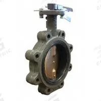 MILWAUKEE VALVE Butterfly Valve: 4 in Pipe Size, Concentric, 200 psi Max. Pressure (CWP), Lug, EPDM (MPN CL223E 4). Key specifications — Brand: MILWAUKEE VALVE; Handle Type: Lever; Disc Material: Aluminum Bronze Alloy.