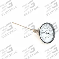 APPROVED VENDOR Dial Thermometer: 0°F to 250°F /-20°C to 120°C, 9 in Stem Lg, 5 in Dial Dia (MPN 1NGF4). Key specifications — Accuracy: ±1 % @ 41 to 200 °F, ±1.5 % Otherwise; Brand: APPROVED VENDOR.