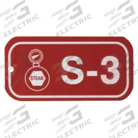 BRADY Lockout Tag: None/ No Header, S-3, Polystyrene, English, Plastic (MPN 105651)