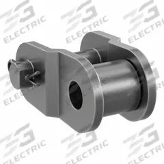 TSUBAKI Offset Link: Offset, Single Strand, 08B, 1/2 in Pitch, 23/32 in Chain Overall Wd, Steel (MPN RS08BOL). Key specifications — Brand: TSUBAKI.