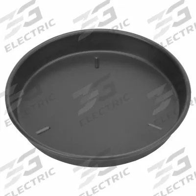 CHICAGO METALLIC Pizza Pan: 12 in Overall Dia, Aluminum, Solid, 14 ga Gauge - Pizza Pans
