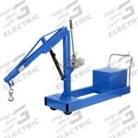 VESTIL Engine Crane: Engine Crane, Steel, 0.5 ton Load Capacity, 3 Boom Positions, Blue (MPN CBFC-1000). Key specifications — Product Type: Engine Crane; Color: Blue; Frame Material: Steel; Brand: VESTIL.
