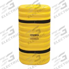 APPROVED VENDOR Column Protector: 42 in, 10 in, 10 in, Round/Square, 10 in Compatible Column Dia (MPN 1710). Key specifications — Color: Yellow; Minimum Compatible Column Length: 42 in; Brand: APPROVED VENDOR; Material: HDPE.