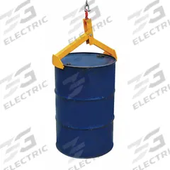 DAYTON Drum Lifter: 2 Grip Points, For 55 gal Drum Capacity, Metal, 1,000 lb Wt Capacity, Rim (MPN 21VG36). Key specifications — Color: Yellow; For Drum Material: Metal; Grip Location: Rim; Material: Steel; Brand: DAYTON.
