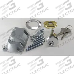 AMERICAN GARAGE DOOR SUPPLY Cylinder Lock: Keyed, 3/4 in Overall Dp, 2 1/4 in Base Lg, 3 in Base Wd (MPN LDC10). Key specifications — Brand: AMERICAN GARAGE DOOR SUPPLY; Lock Type: Keyed; Product Type: Cylinder Lock.