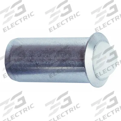 TE-CO Ball Plunger: Press Fit, SS Body w/ Nylon Ball, 1/8 in Body Dia - Press-Fit Ball Plungers