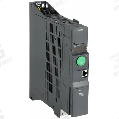 SCHNEIDER Variable Frequency Drive: In Phase Three, Out Phase Three, 1 hp, IP20, No Bypass - Schneider Altivar ATV320