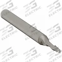 APPROVED VENDOR Square End Mill: Carbide, 2 Flute, 11 mm Mill Dia, 25 mm LOC, 76 mm OAL (MPN 204-001410)