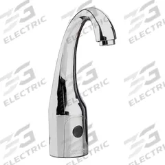 CHICAGO FAUCETS Bathroom Sensor Faucet: HyTronic Curve, Cast Brass, Polished Chrome Finish, Battery (MPN WWG116.879.AB.1T). Key specifications — Brand: CHICAGO FAUCETS; Includes: Mounting Hardware; Series: HyTronic Curve.
