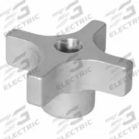 JW WINCO Quick Release Hand Knobs: 4 Point, Aluminum, 1/4"-20 Thread, 1 in Dia (MPN 3TFR0A). Key specifications — Brand: JW WINCO.