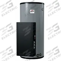 RHEEM-RUUD Electric Water Heater: 480V AC, 120 gal, 18,000 W, Single/Three Phase, 67.6 in Ht (MPN ES120-18-G). Key specifications — Phase: Single; Brand: RHEEM-RUUD.