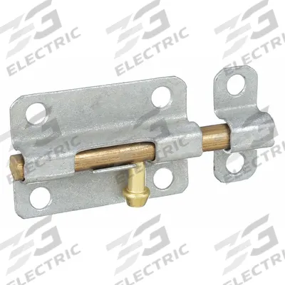 APPROVED VENDOR Door Bolt: Barrel Bolt, 1/2 in Ht, 1 7/16 in Wd - Door Bolts