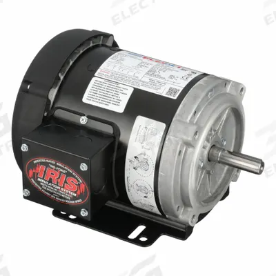 LEESON General Purpose Motors: C-Face/Universal Mount, Totally Enclosed Fan Cooled - Leeson Flex-In-1 3-Phase General Purpose AC Motors