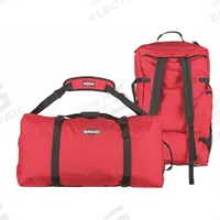 TRUE NORTH GEAR-FR CLOTHING Duffel Bag: Nylon, Red, 6,500 cu in Interior Volume, 29 in Lg, 16 in Wd (MPN CB2103). Key specifications — Color: Red; Material: Nylon; Brand: TRUE NORTH GEAR-FR CLOTHING.
