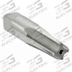 CLEVELAND Pipe and Conduit Thread Tap: 1/8"-27 NPT, 4 Flute, Semi-Bottoming Chamfer (MPN C64037)