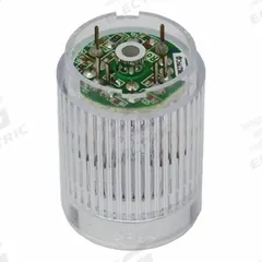 PATLITE Tower Light Module: Steady, 24V DC, Green, 25 mm Overall Dia, 30 mm Overall Ht, ME/MES (MPN B72100135-3F1). Key specifications — Brand: PATLITE; Compatible with Series: ME/MES; Lens Color: Green; Operating Voltage: 24V DC; Manufacturer Part Number: B72100135-3F1.