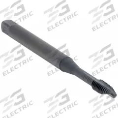 OSG Spiral Point Tap: #4-40 UNC, 2B, 2 Flute, Plug Chamfer, Black Oxide Vanadium High Speed Steel (MPN 2511401)