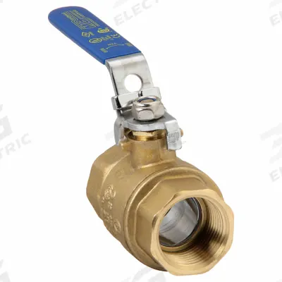 APPROVED VENDOR Manual Two-Way Ball Valve: 1 in, Straight, FNPT x FNPT - Brass Ball Valves
