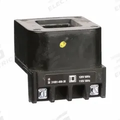 SQUARE D Replacement Coil: 110/120V AC, NEMA Size 4, 120V AC (MPN 3109140038). Key specifications — Brand: SQUARE D; Compatible with Series: 8502 Type SF Contactors.