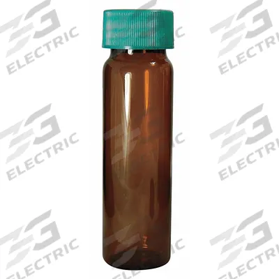 QORPAK Vial: 1.85 mL, Includes Closure, Thermoset, 12 mm Body Dia, Square, Amber - Glass Sample Vials