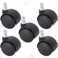 APPROVED VENDOR Stem Caster: Swivel, No Brake, 2 in Wheel Dia., 2 in Wheel Wd, Nylon, Nylon, 5 PK (MPN 416P10). Key specifications — attr1111099: APPROVED VENDOR; attr1111095: Black; attr1176855: Swivel.
