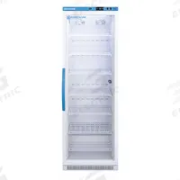 ACCUCOLD Vaccine Refrigerator: 15 cu ft, Upright, 2°C to 8°C, 24 3/8 in Overall Dp, 6 ft Overall Ht (MPN ARG15PV). Key specifications — Door Opening Style: Right; Color: White; Alarm Type: Temperature; Manufacturer Part Number: ARG15PV; Brand: ACCUCOLD; Product Type: Vaccine Refrigerator; Door Type: Swing Glass; Refrigerant Type: R-600a.