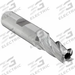 OSG Square End Mill: Cobalt, 4 Flute, 9.5 mm Mill Dia, 3/4" LOC, 63.5 mm OAL (MPN 5818700)