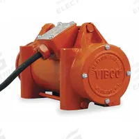 VIBCO Electric Vibrator: 4P Series, 800 lbf, 575V AC, 0.6 A, 1,800 vpm, 10,000 lb Bin Wt Capacity (MPN 4P-1000-3-575V). Key specifications — attr661947: 0.6 A; attr661979: 63 dBA; attr661970: 575V AC.