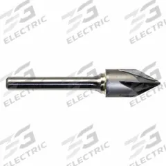 CLEVELAND Countersink: 60°, 6 Flute, 1/2 in Body Dia, Carbide (MPN C46372). Key specifications — attr1301035: CLEVELAND.