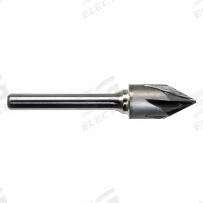 CLEVELAND Countersink: 60°, 6 Flute, 1/2 in Body Dia - Smooth-Finish Six-Flute Countersinks
