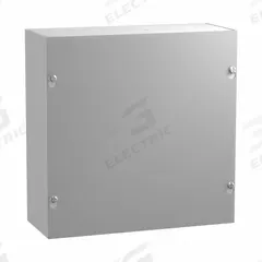 HAMMOND Junction Box: Steel, 36 in x 36 in x 12 in, NEMA 1, Solid Cover, Screw On, Painted (MPN CS363612). Key specifications — Brand: HAMMOND; Closure Method: Screws; Knockouts: Not Included.